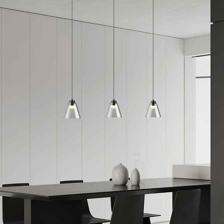 Lampe Connor en Verre – Design Contemporain