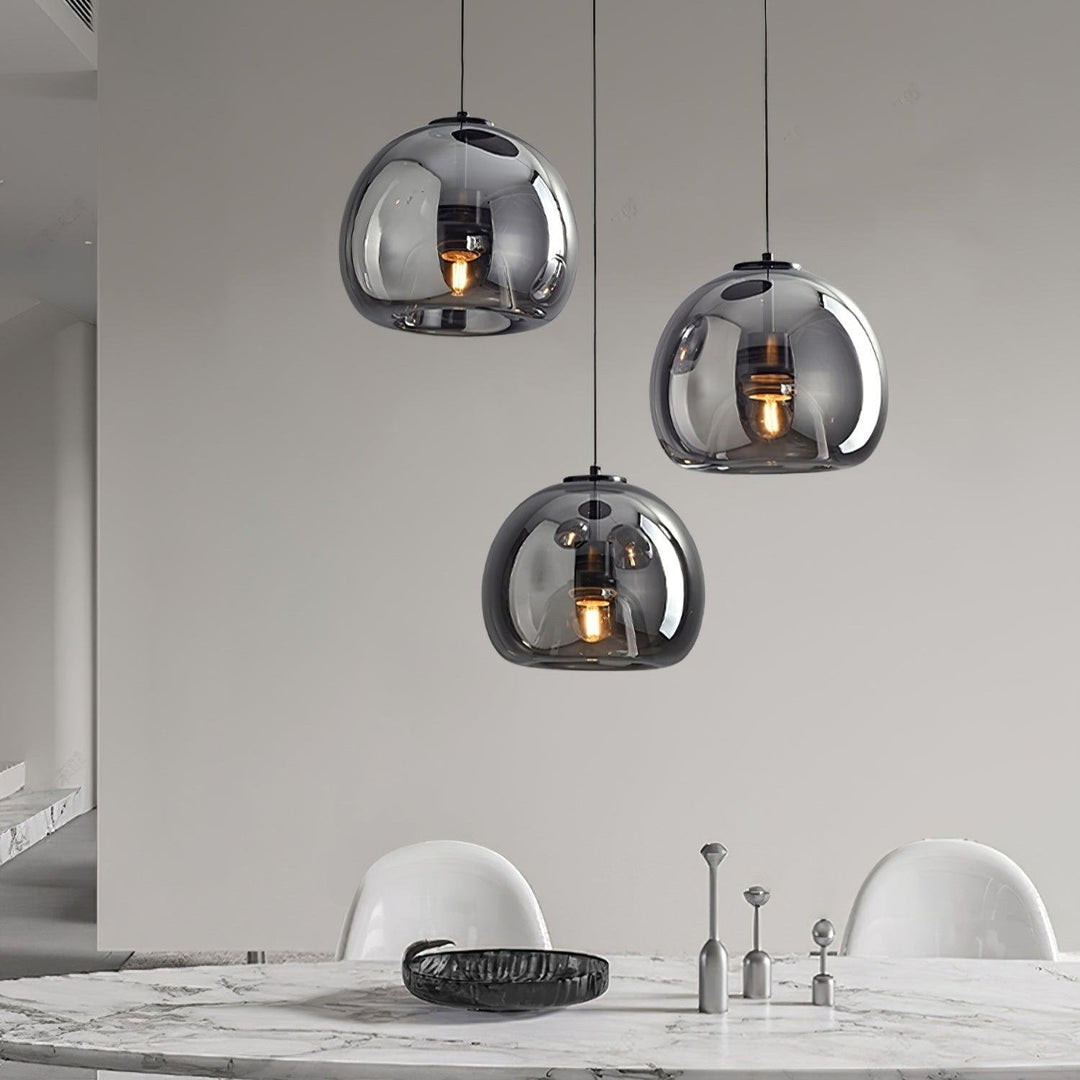 Avola Lampe Pendante Verre Minimaliste - Neutralighting