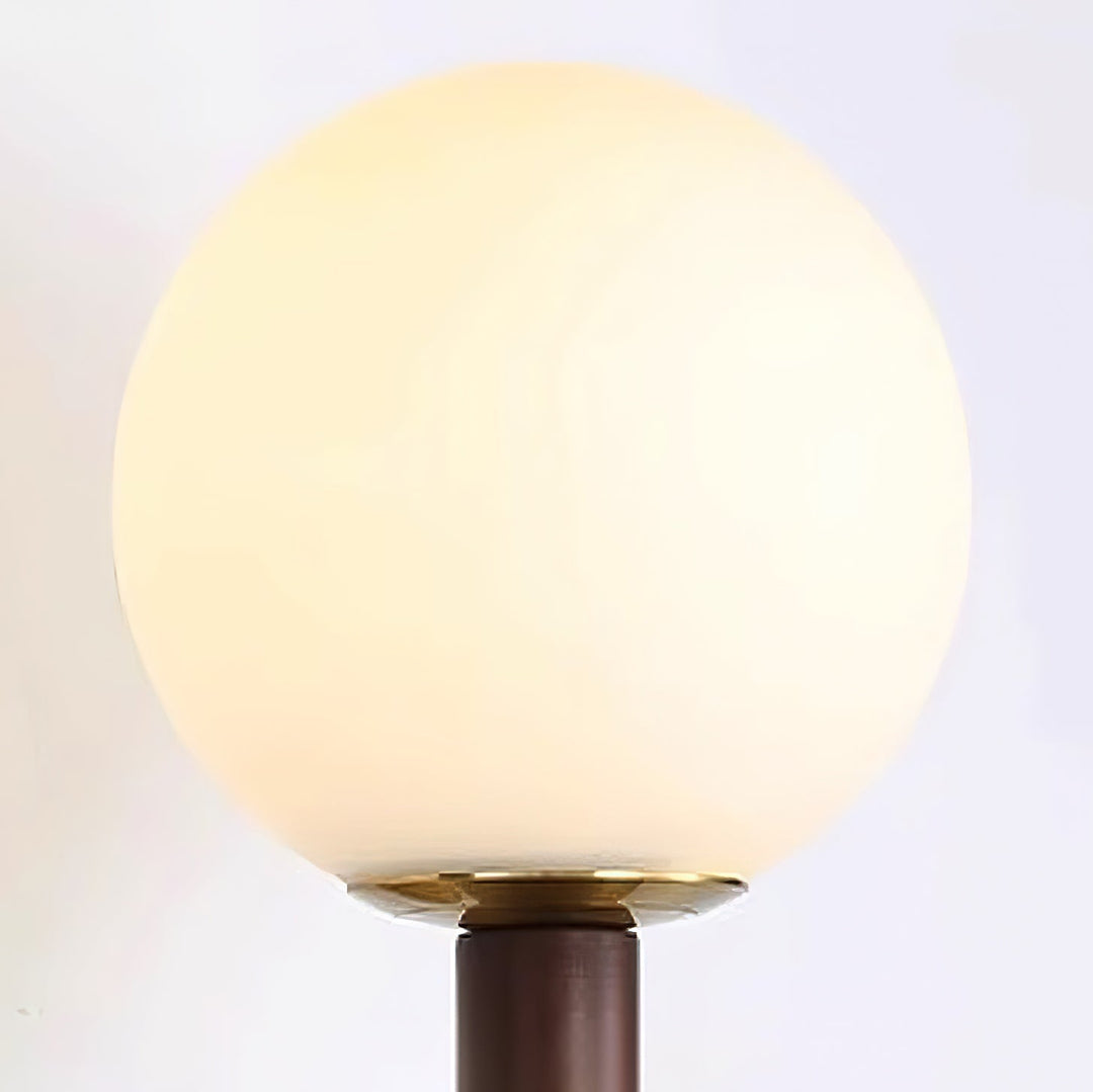 Novan Applique murale Gourd en bois et verre, style moderne - Neutralighting