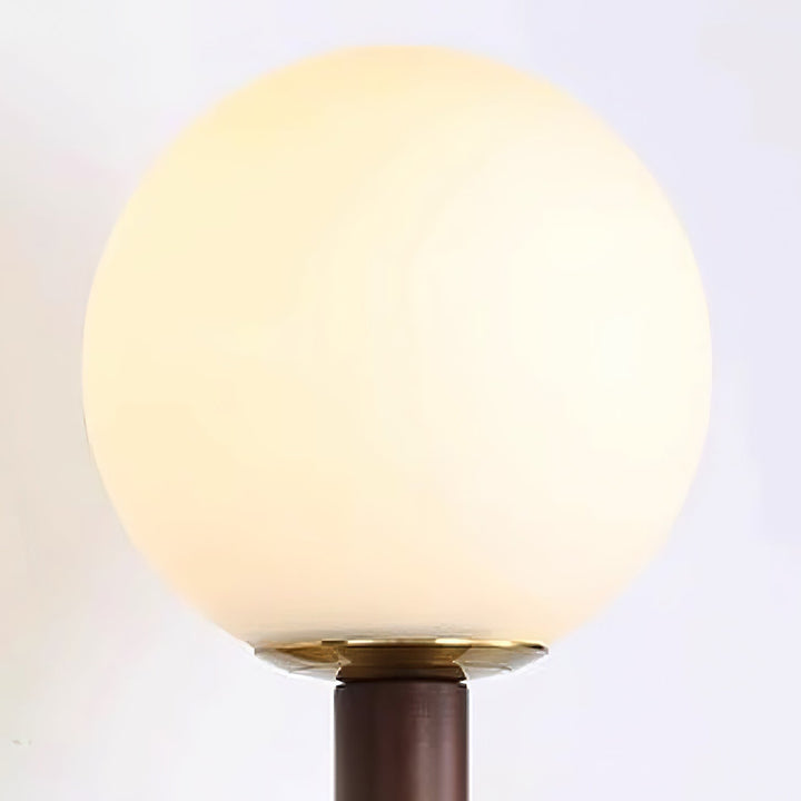 Novan Applique murale Gourd en bois et verre, style moderne - Neutralighting