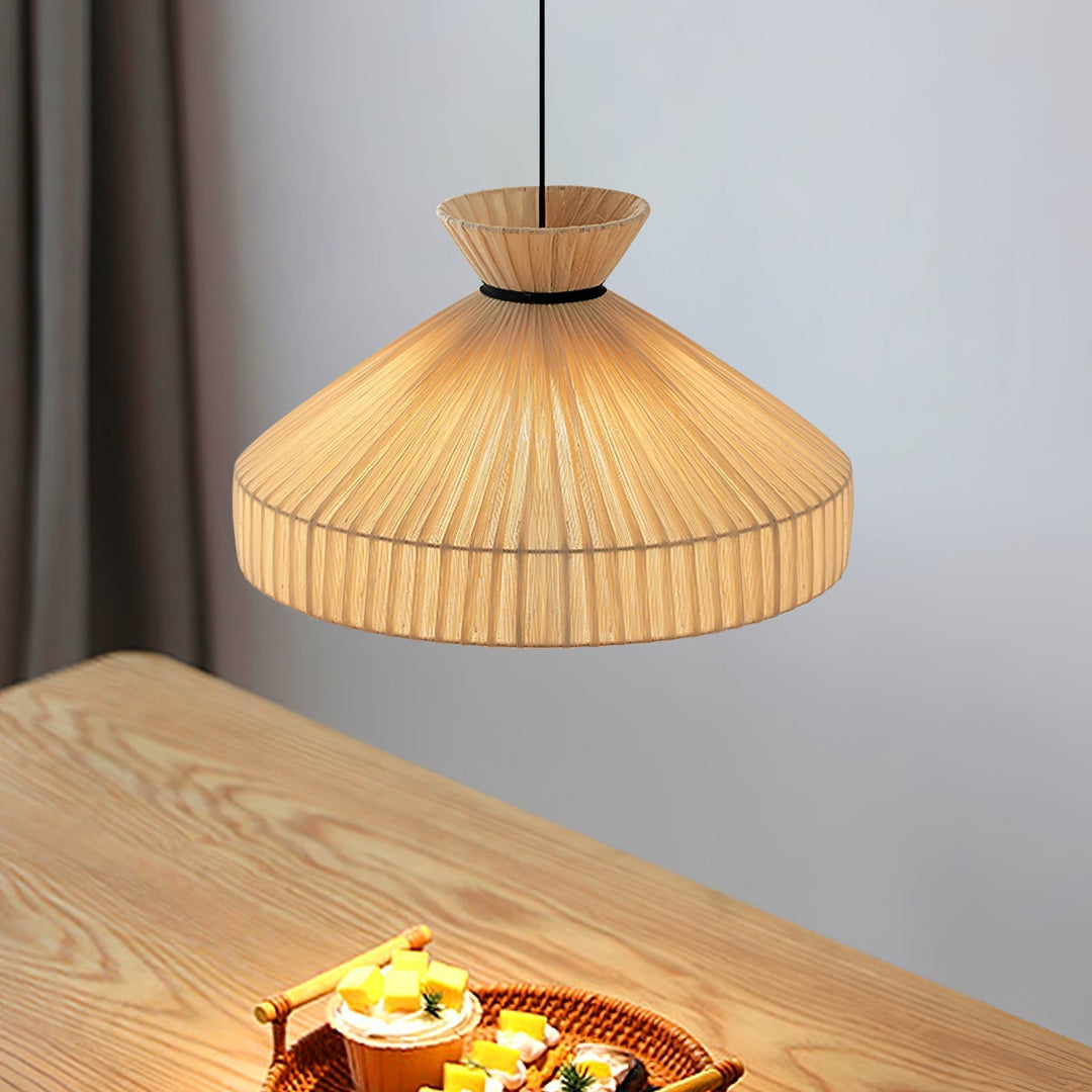 Cusoren Lampe Pendante Tissu Élégance Vague - Neutralighting