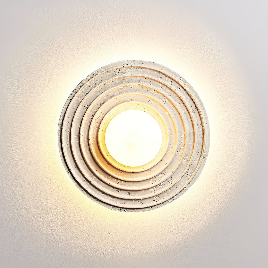 Ilorarae Applique Murale Moderne Minimaliste en Travertin - Neutralighting