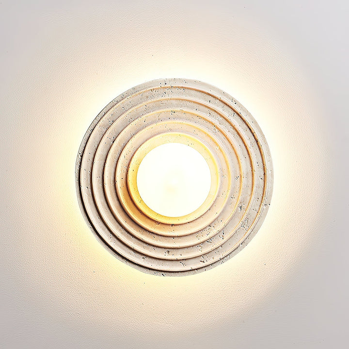 Ilorarae Applique Murale Moderne Minimaliste en Travertin - Neutralighting