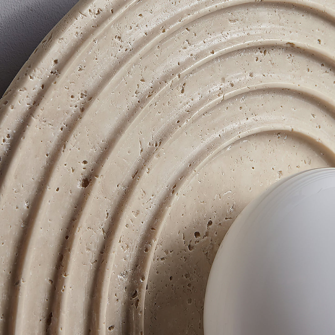 Ilorarae Applique Murale Moderne Minimaliste en Travertin - Neutralighting