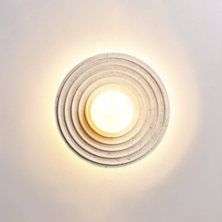 Ilorarae Applique Murale Moderne Minimaliste en Travertin - Neutralighting