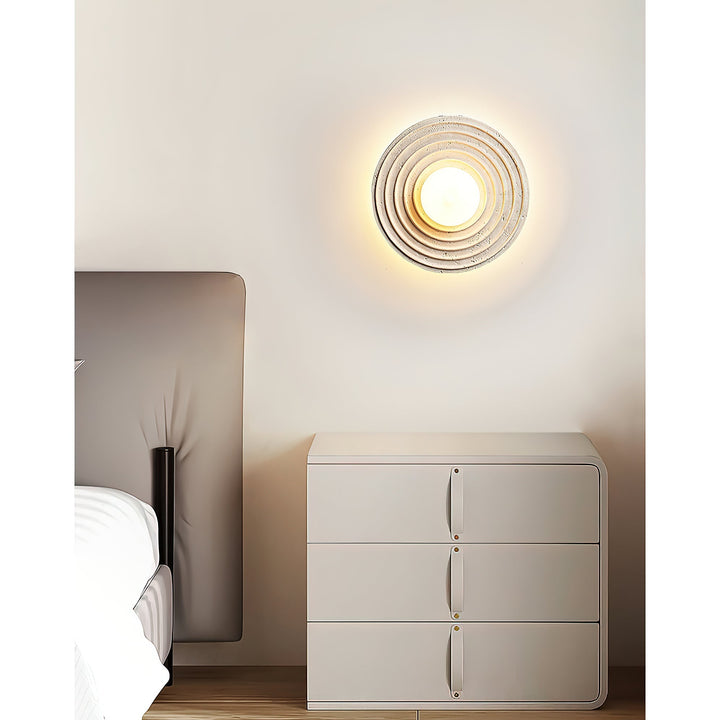 Ilorarae Applique Murale Moderne Minimaliste en Travertin - Neutralighting