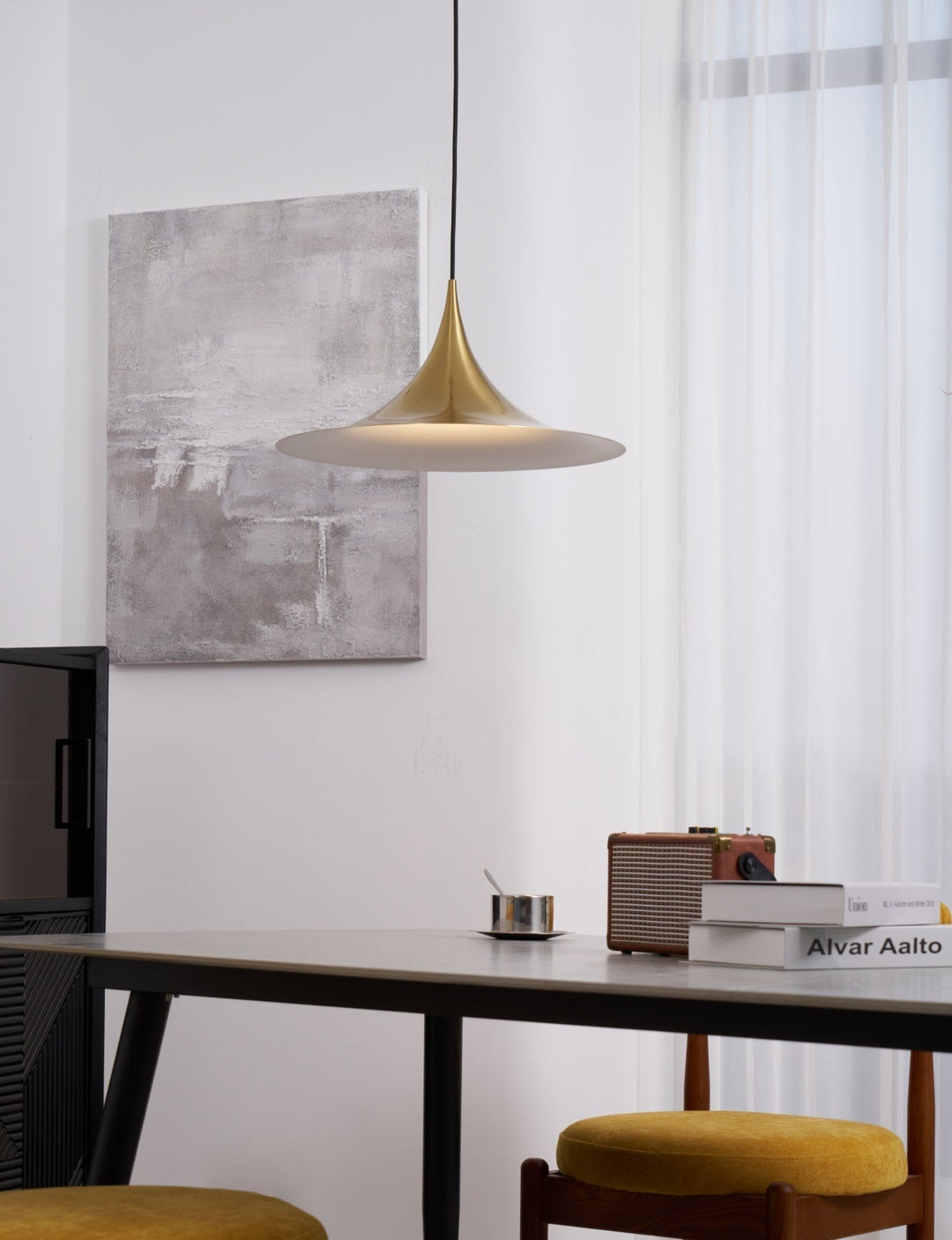 Althiran Suspension Acier Sculpturale - Neutralighting