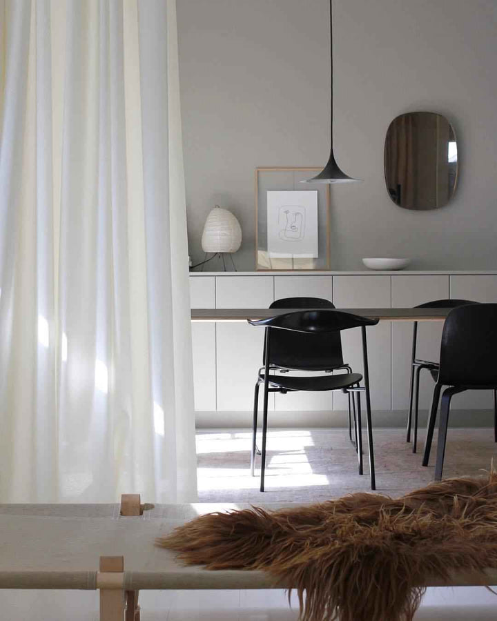 Lampe ran en Métal – Design Contemporain