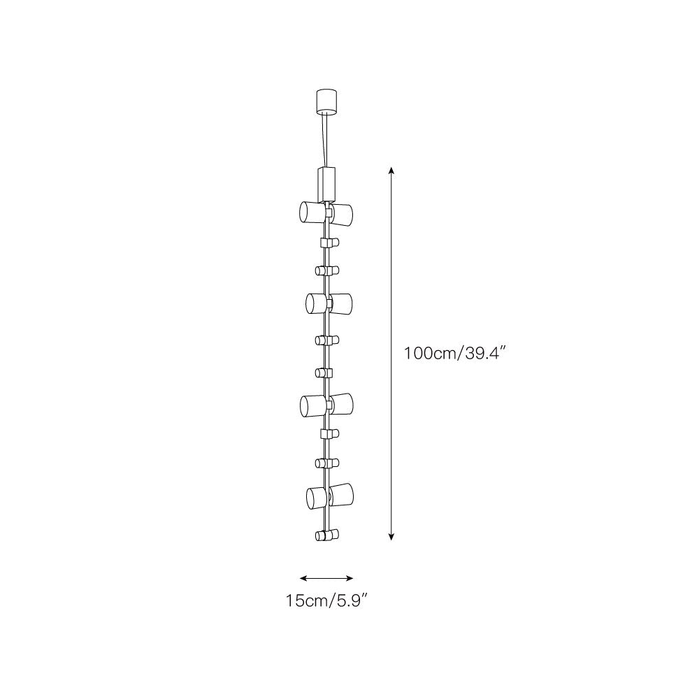 Cisilis Suspension Métallique Moderne Minimaliste - Neutralighting