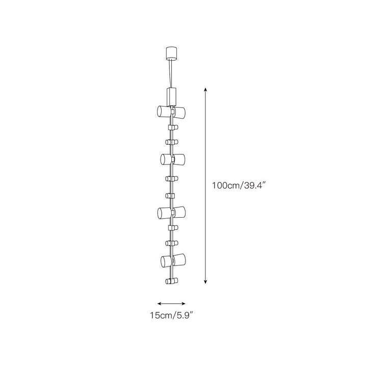 Cisilis Suspension Métallique Moderne Minimaliste - Neutralighting