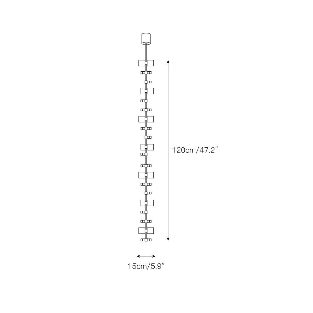 Cisilis Suspension Métallique Moderne Minimaliste - Neutralighting