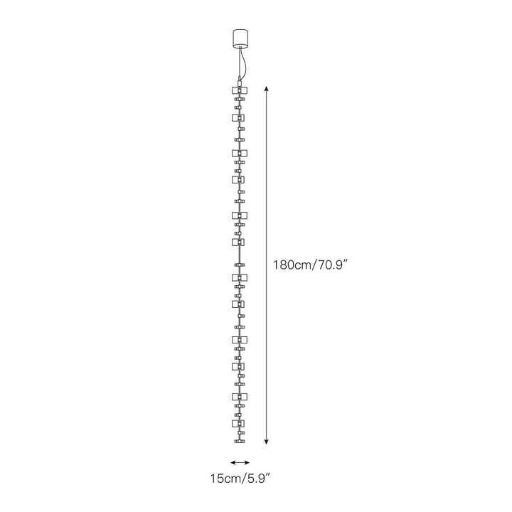 Cisilis Suspension Métallique Moderne Minimaliste - Neutralighting