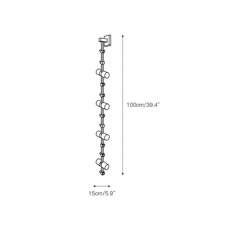 Myraeisra Applique Murale Métallique Élégance Moderne Minimaliste - Neutralighting