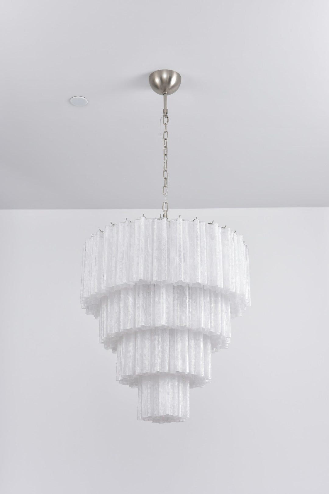 Aurora Lustre Cascade Superposé Verre Élégant Vintage - Neutralighting