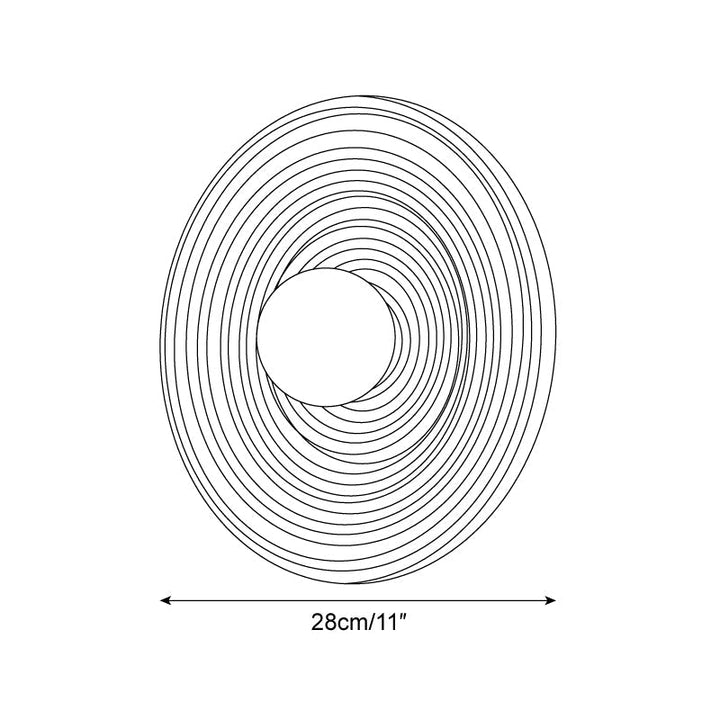 Serena Applique Murale Bois Rond Minimaliste - Neutralighting