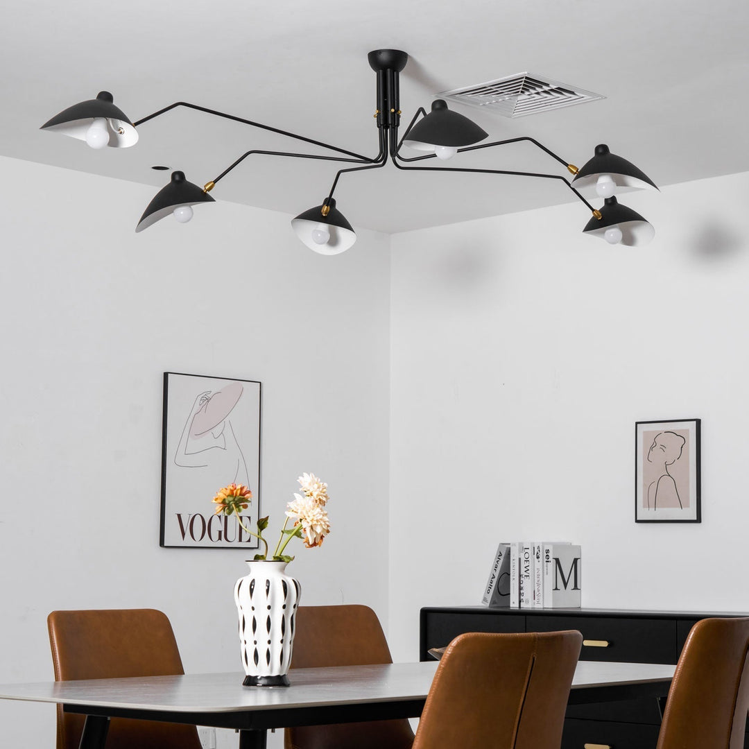 Lustra Plafonnier Trois Bras Minimaliste - Neutralighting