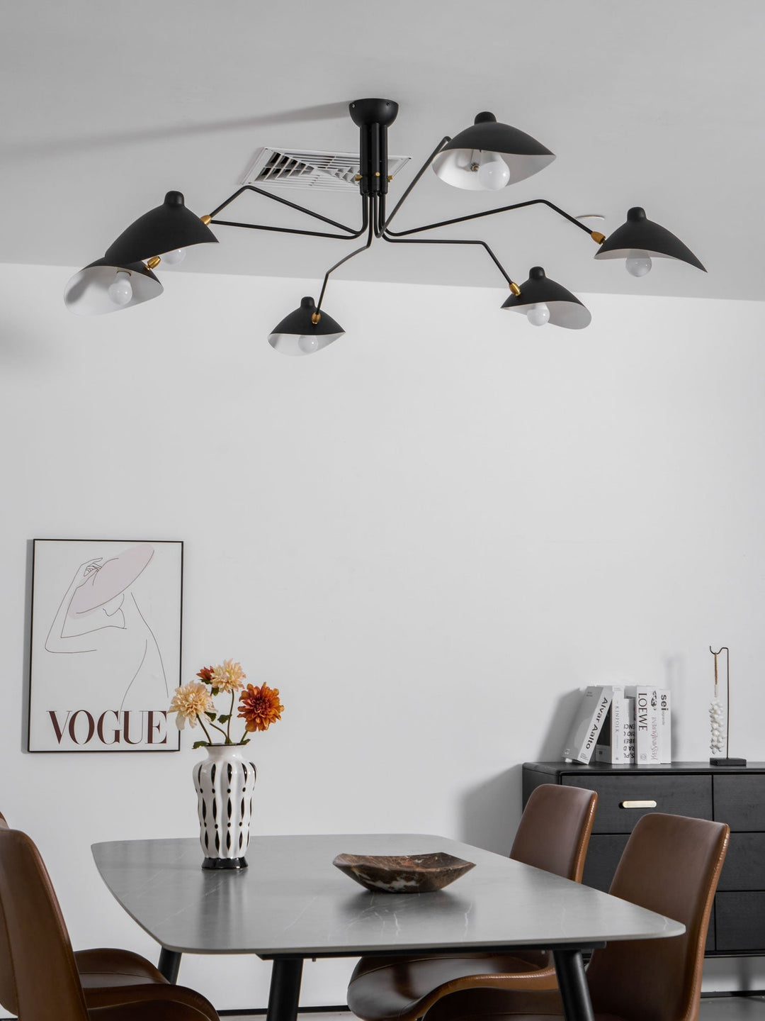Lustra Plafonnier Trois Bras Minimaliste - Neutralighting