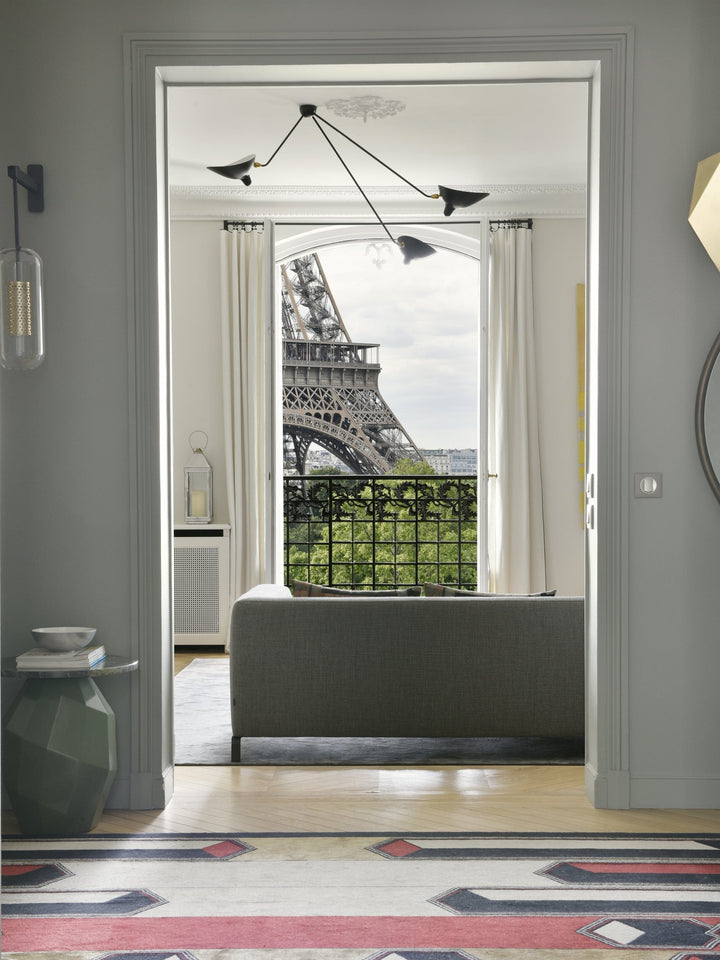 Solara Plafonnier Trois Bras Noir Sculptural - Neutralighting