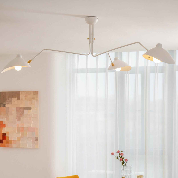 Lustra Métal 150cm Noir LED