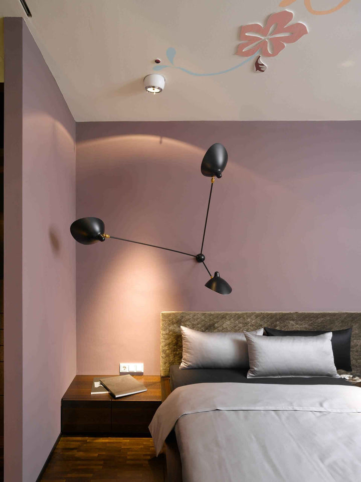Solara Métal 150cm Noir LED
