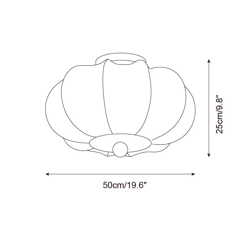 Serica Plafonnier Silhouette de Lanterne - Neutralighting