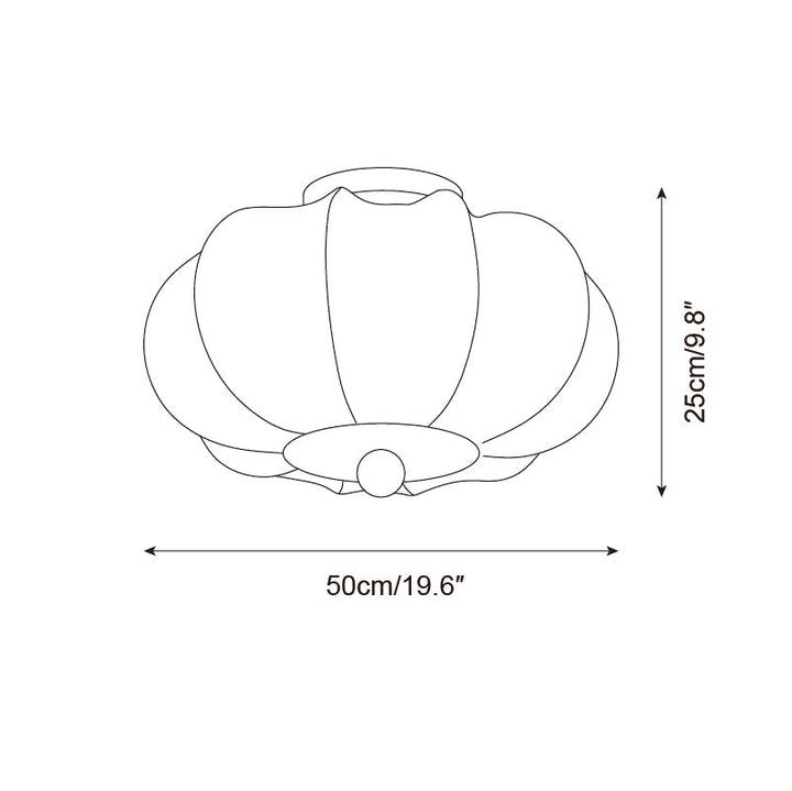Serica Plafonnier Silhouette de Lanterne - Neutralighting