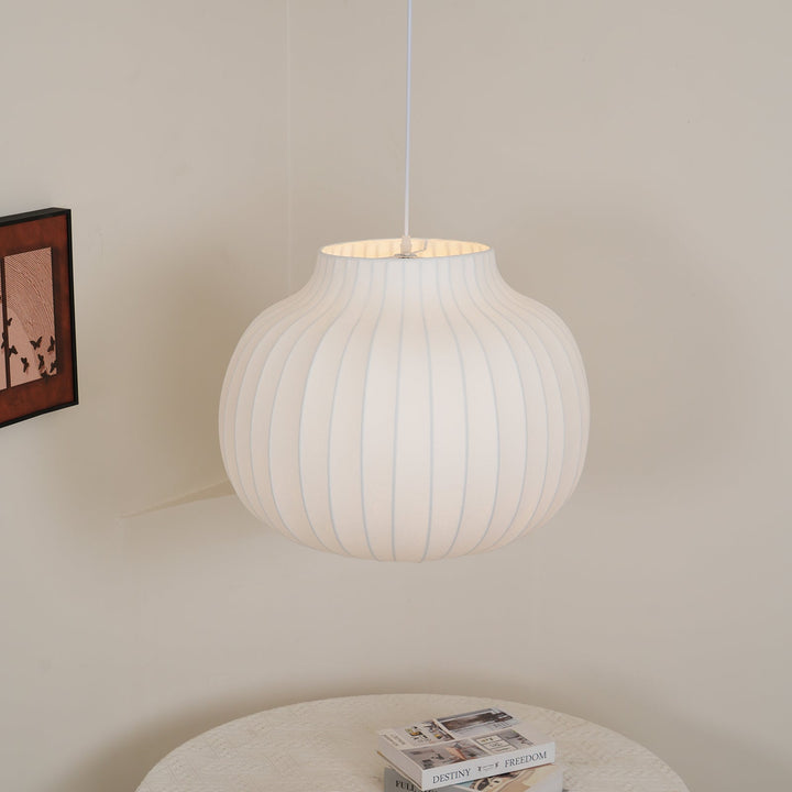 Lumina Lampe Pendante en Soie Canellée - Neutralighting