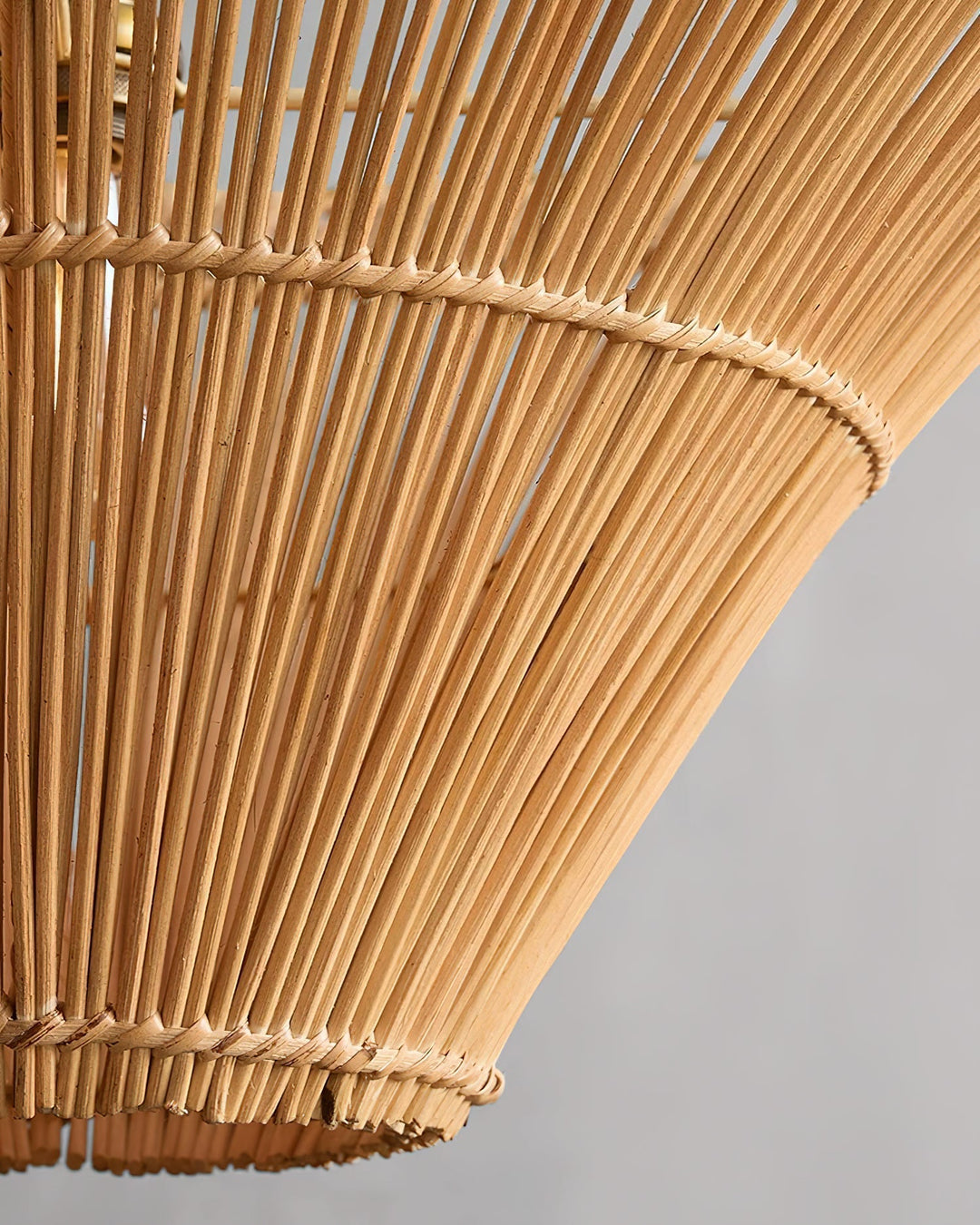 Juvio Lampe Suspension Rattan Tissée à la Main - Neutralighting