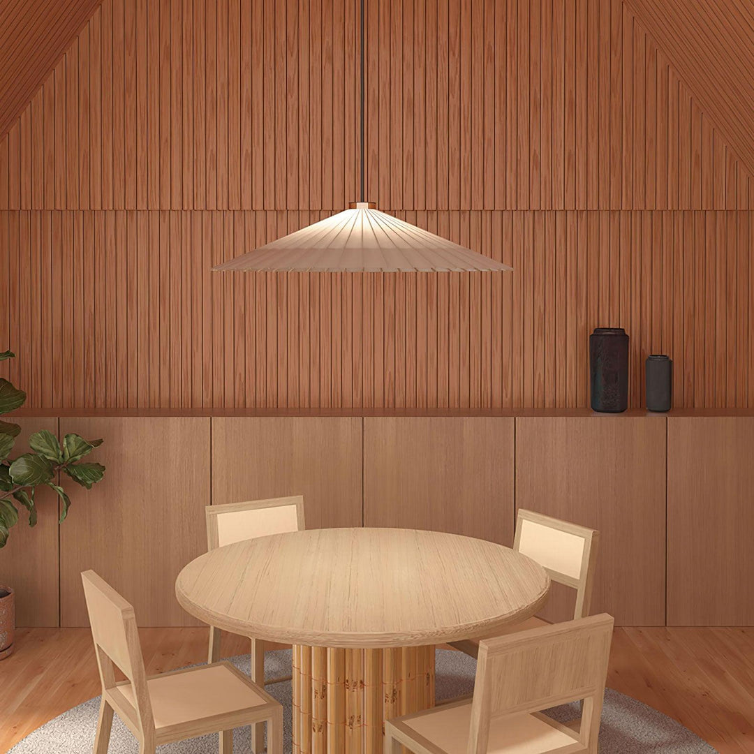 Solara Suspension Parapluie en Papier Plissé Salle à Manger - Neutralighting