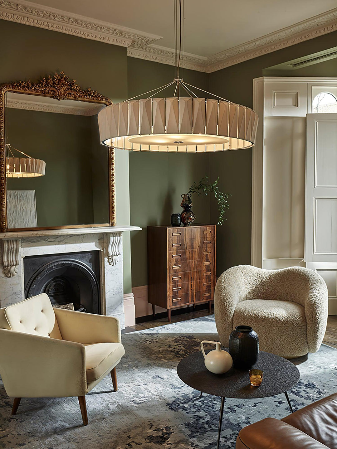 Vaeliora Côtes Céramique Suspension Lumière - Neutralighting