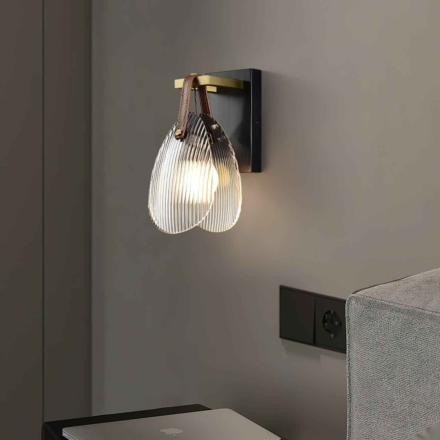 Lampe Zaphais en Verre – Design Contemporain