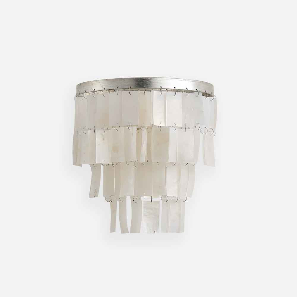 Lampe Shell en Métal – Élégance Moderne