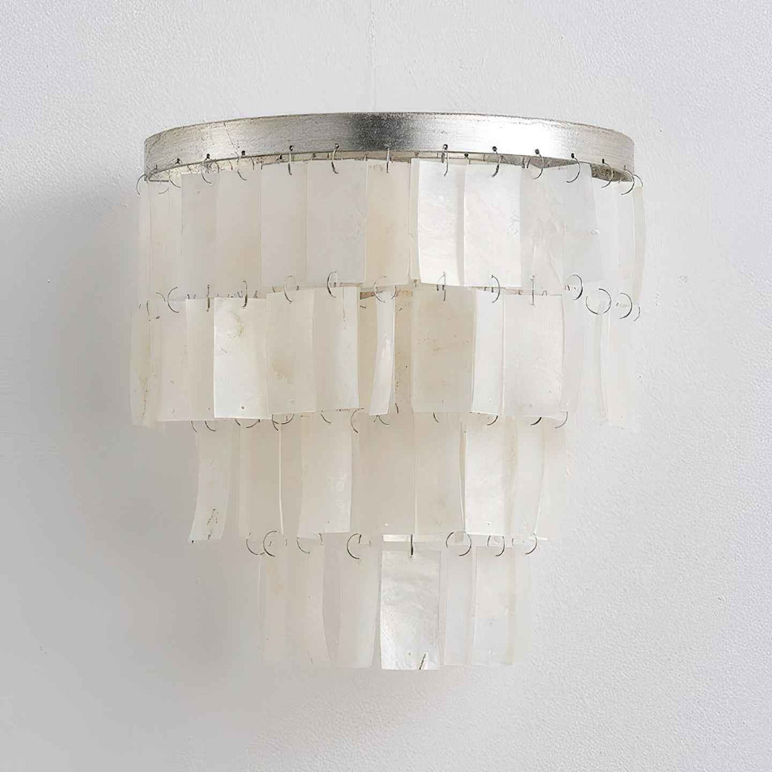 Lampe Shell en Métal – Élégance Moderne