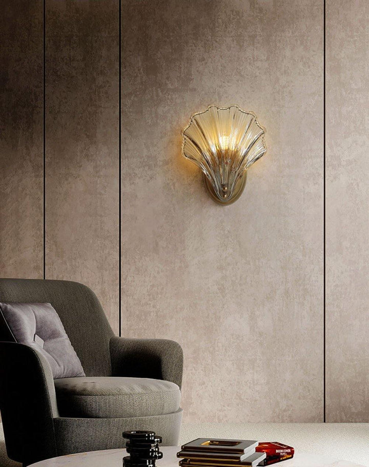 Respected Applique Murale en Verre et Laiton Premium - Neutralighting
