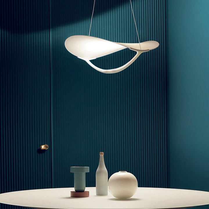 Shield Lampe Pendante Courbée Organique Minimaliste - Neutralighting