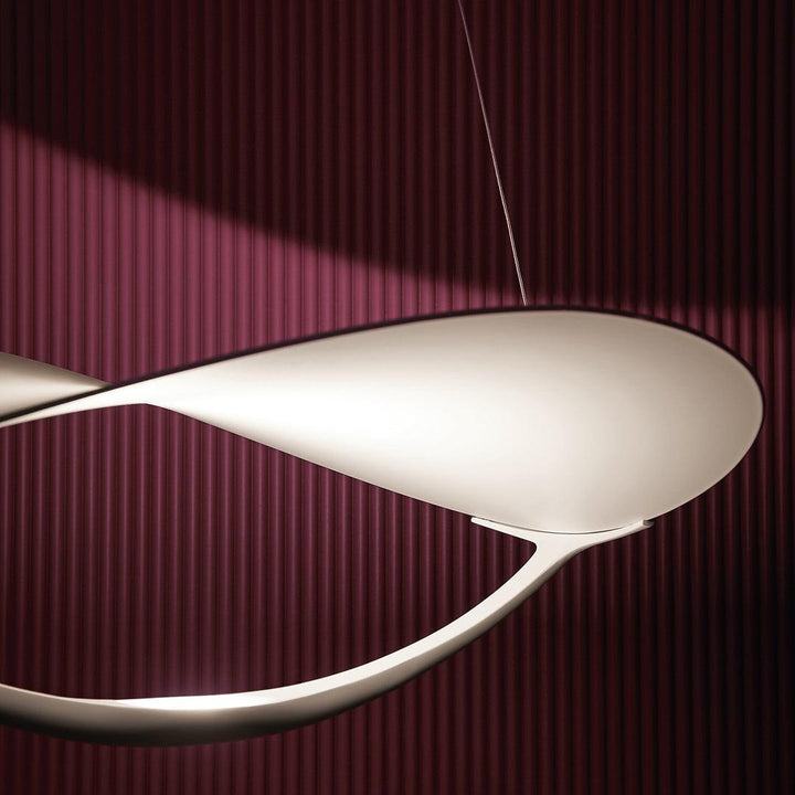 Shield Lampe Pendante Courbée Organique Minimaliste - Neutralighting
