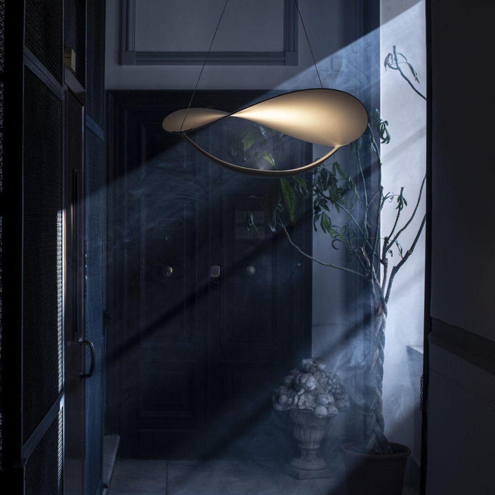 Shield Lampe Pendante Courbée Organique Minimaliste - Neutralighting
