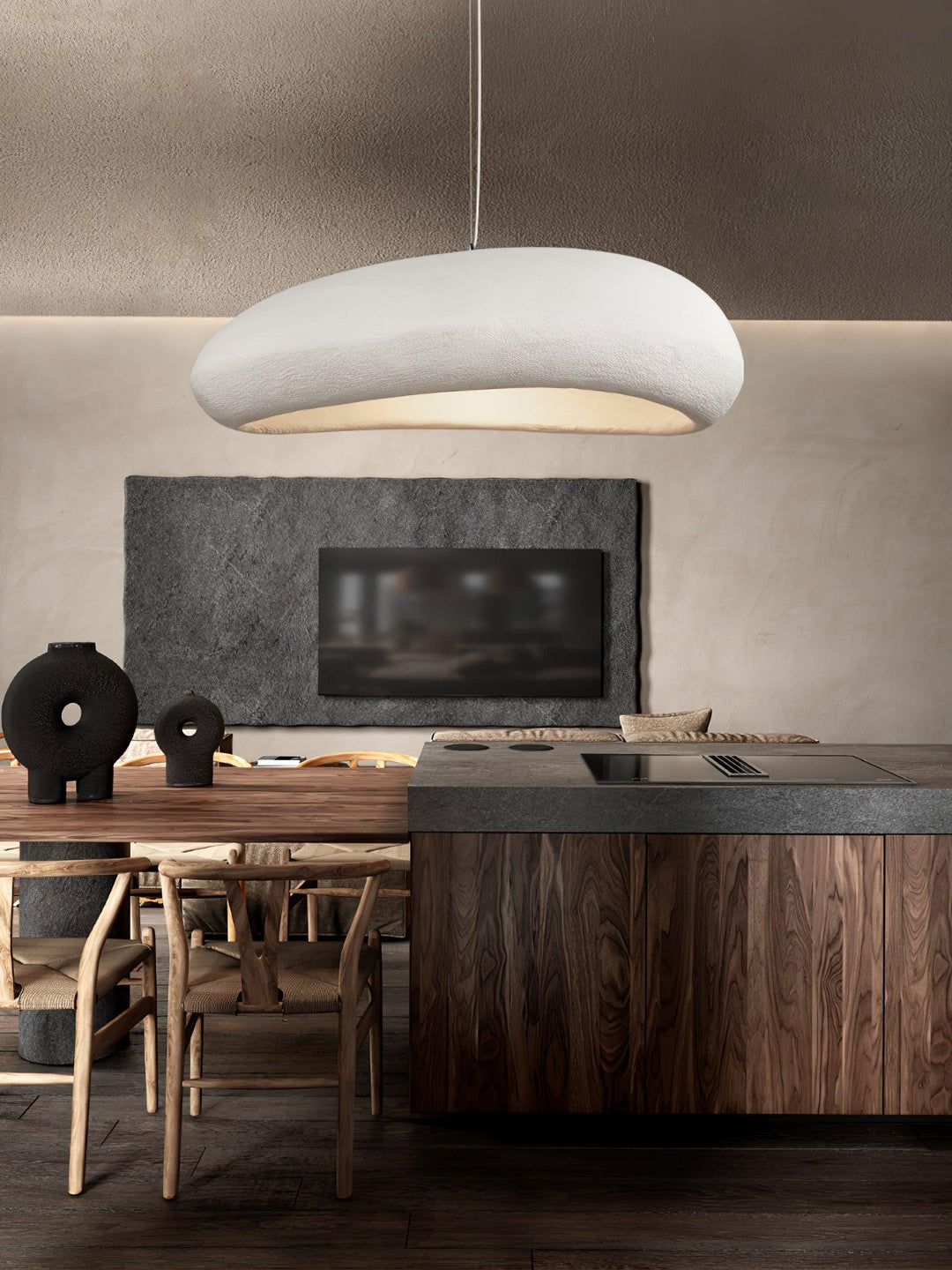 Olrinila Suspension en plastique Nordic Art Cloud de qualité supérieure - Neutralighting