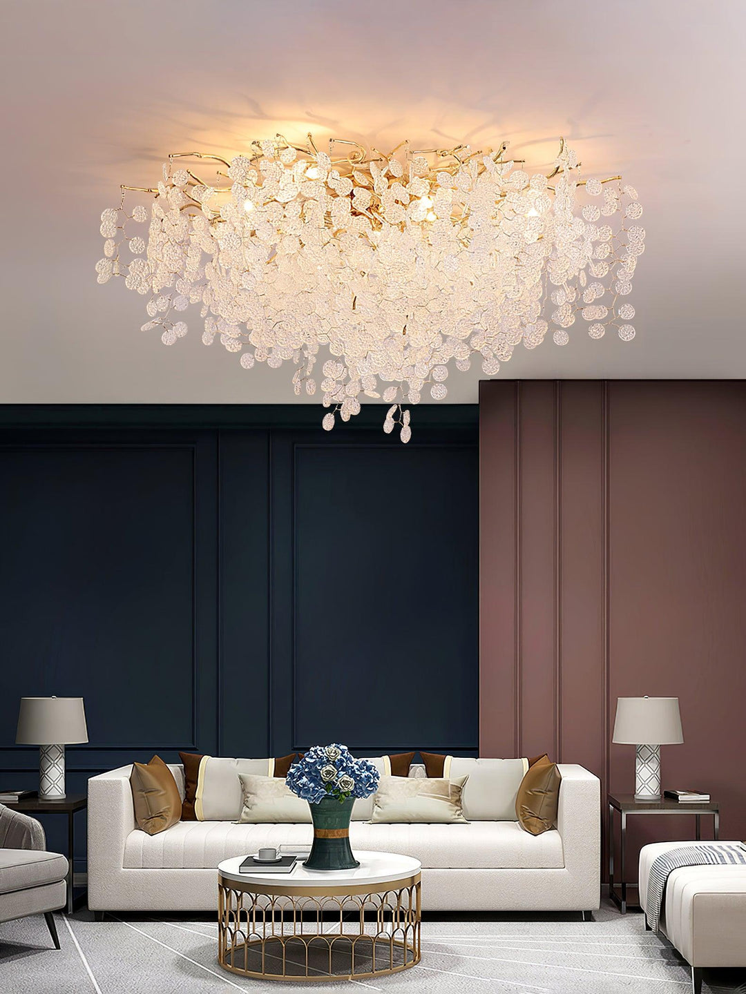 Cascade Lampe Plafonnier en Aluminium de Luxe - Neutralighting
