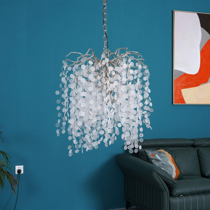Lustra Suspension Lampe Goutte de Rosée en Cristal - Neutralighting
