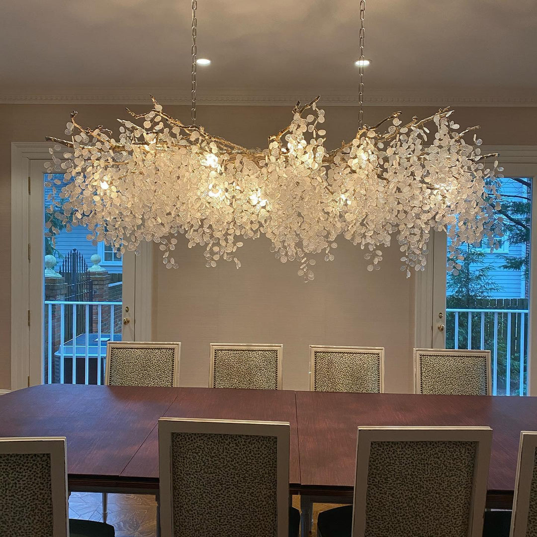 Lustra Suspension Lampe Goutte de Rosée en Cristal - Neutralighting