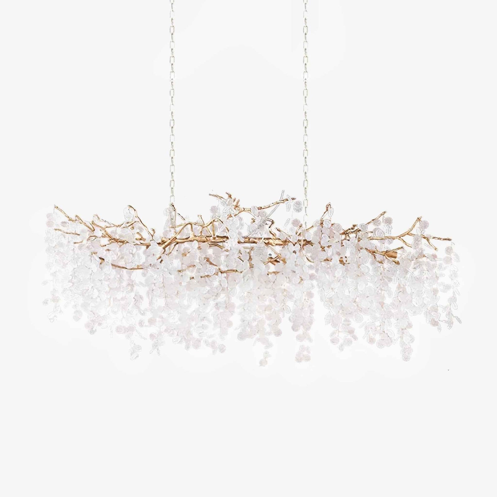 Lustra Suspension Lampe Goutte de Rosée en Cristal - Neutralighting