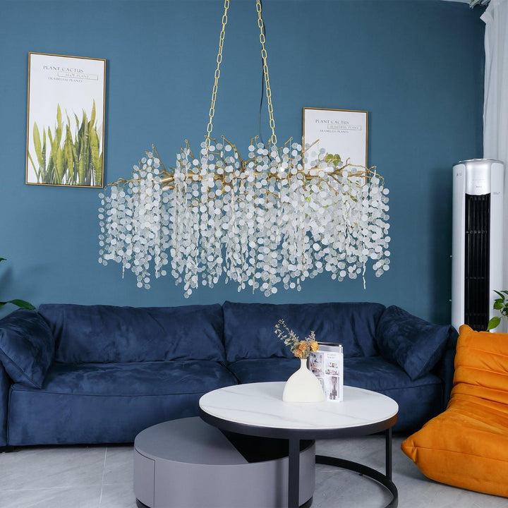 Lustra Suspension Lampe Goutte de Rosée en Cristal - Neutralighting