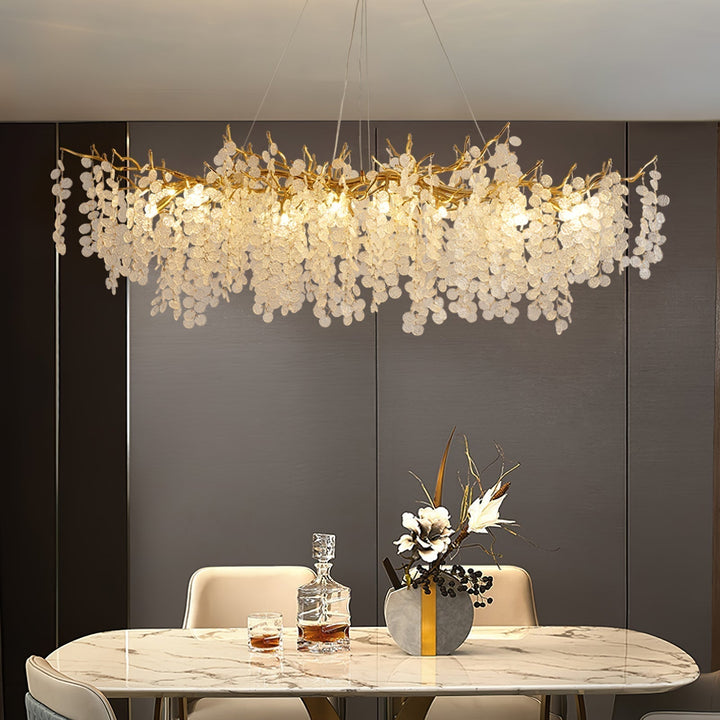 Lustra Suspension Lampe Goutte de Rosée en Cristal - Neutralighting