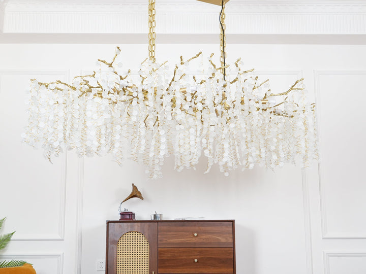 Lustra Suspension Lampe Goutte de Rosée en Cristal - Neutralighting