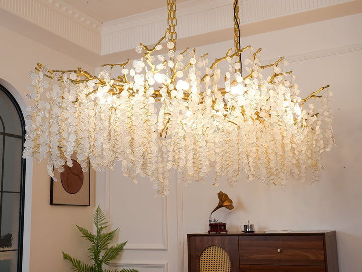 Lustra Suspension Lampe Goutte de Rosée en Cristal - Neutralighting
