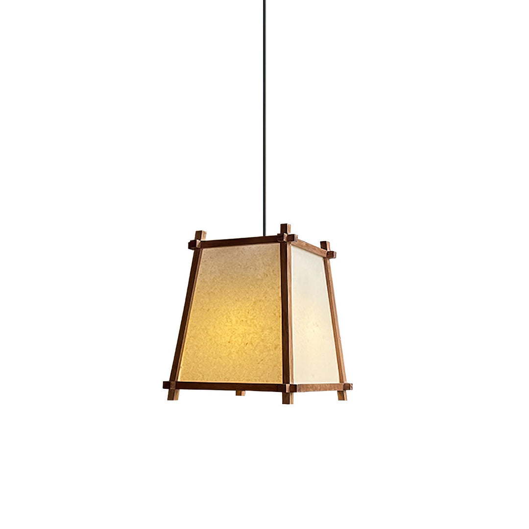 Suspension Calira Tissu Géométrique - Neutralighting