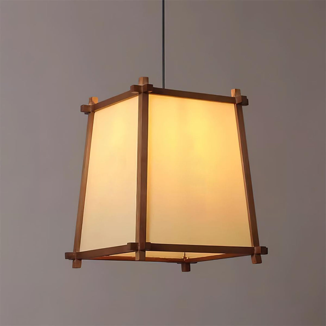 Suspension Calira Tissu Géométrique - Neutralighting