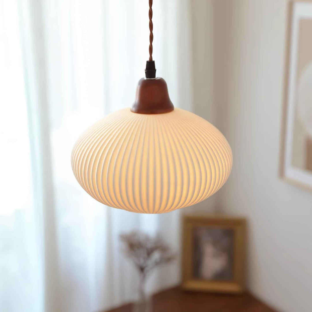 Suspension Claire en Bois – Suspension Contemporaine