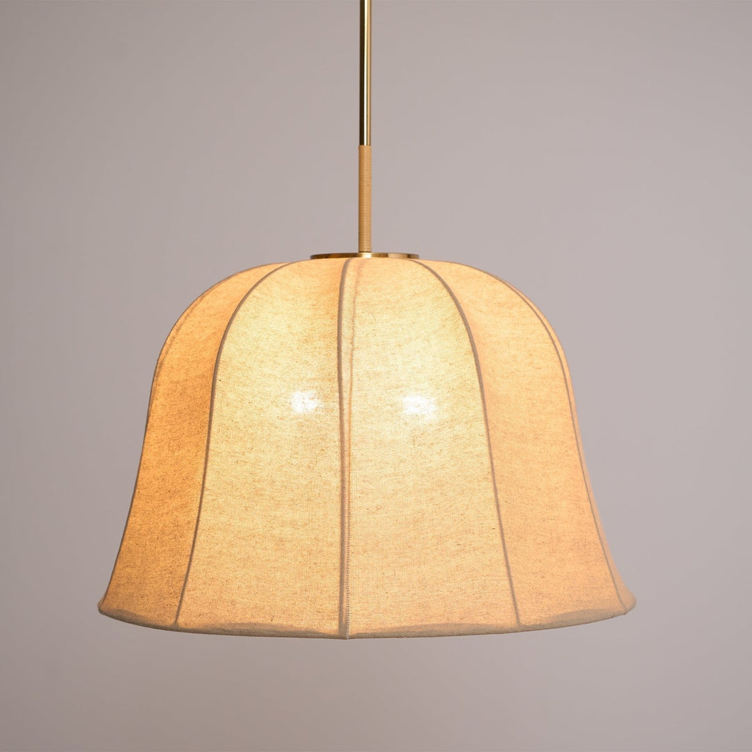 Tala Suspension Cloche en Tissu à Rayures - Neutralighting